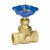 Thrifco Plumbing 1/2 Inch IPS Brass Stop Valve with Waste 6415050